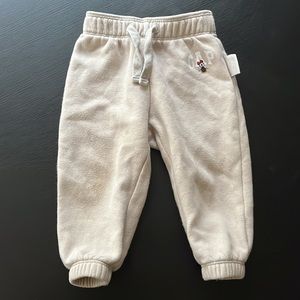 Cute 12-18M GAP X Disney Minnie Mouse cream sweat pants